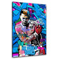 Wandbild Kunstwerk Street Art Muhammad Be The Best Version